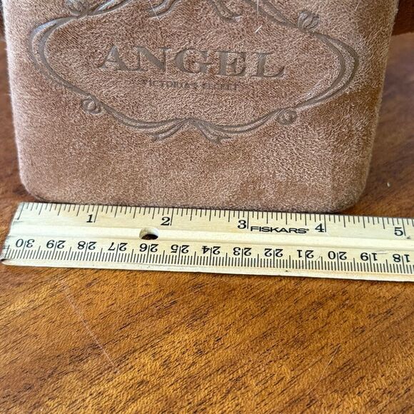 Victoria’s Secret Tan Suede Feel Dream Angels Heavenly Gift Set Bag - Picture 12 of 14